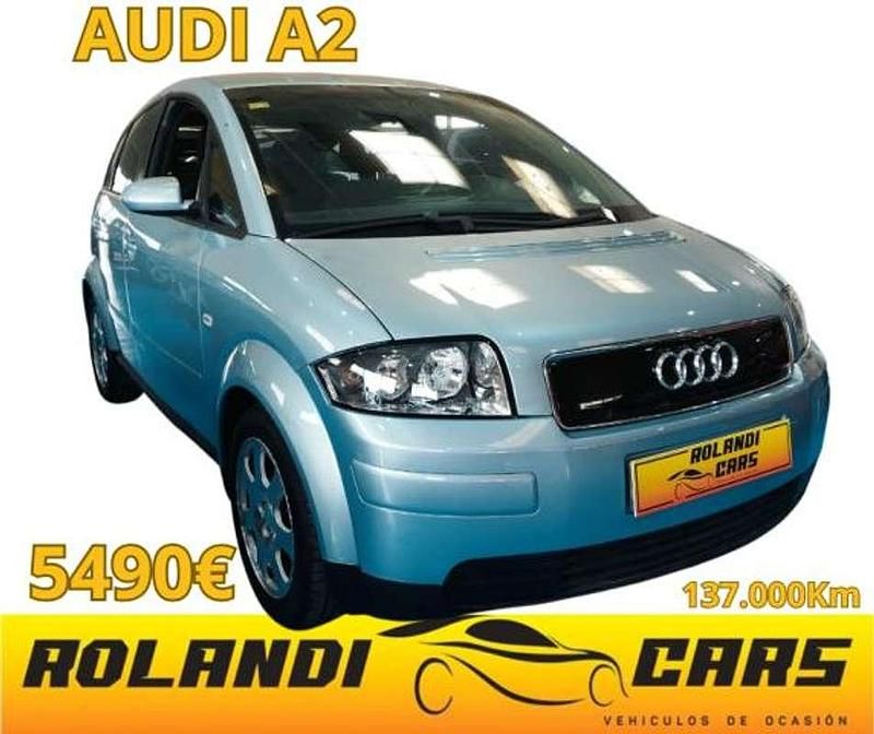 Azul Usado 2002 Audi A2 Utilitario | 5490 € (Precio justo) - Imagen 1/4
