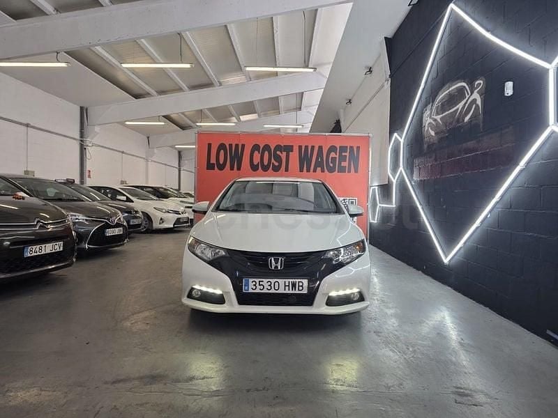 Usado Honda Civic Sport 120 CV (88 kW) 2014 Blanco Berlina