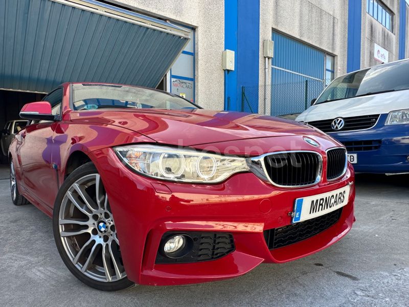 Rojo Usado 2015 BMW 420 Descapotable | 21.990 € (Precio justo) - Imagen 1/4