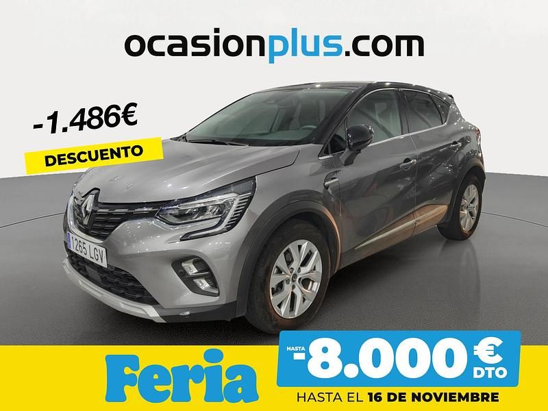 Gris Usado 2020 Renault Captur Zen SUV | 16.350 € (Precio justo) - Imagen 1/4
