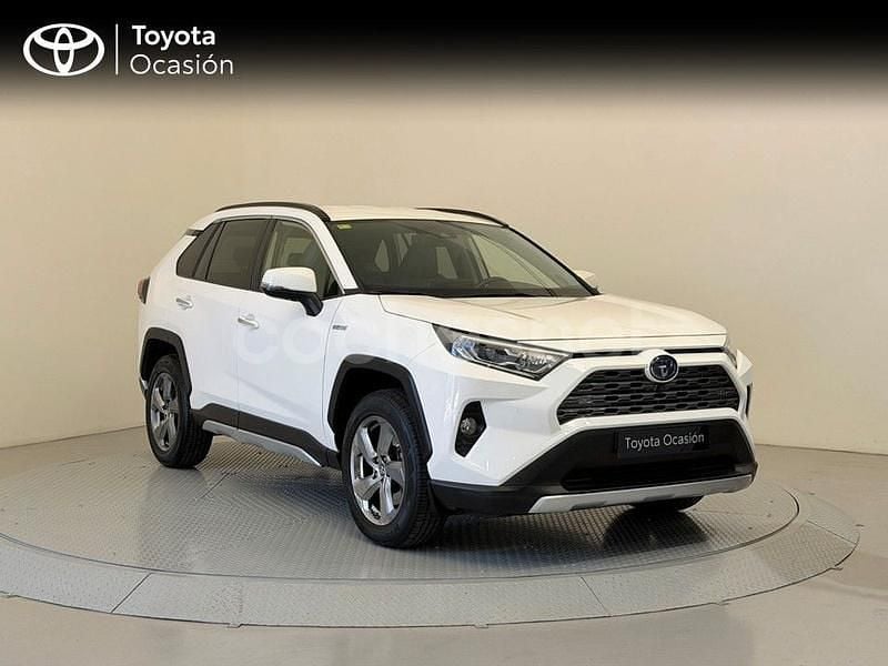 Usado Toyota RAV4 Hybrid Luxury 218 CV (160 kW) 2020 Blanco SUV