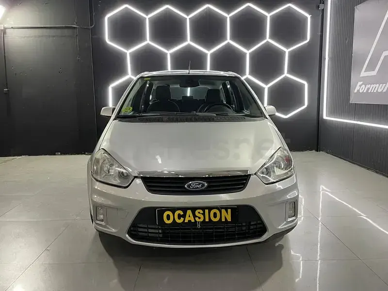 Usado Ford C-MAX Ghia 90 CV (66 kW) 2008 Gris / plata Monovolumen
