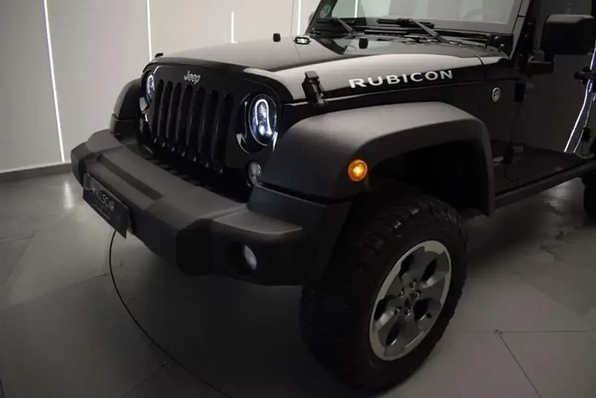 Usado Jeep Wrangler Rubicon 284 CV (208 kW) 2018 Negro SUV