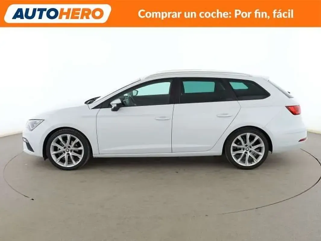Usado Seat Leon FR 150 CV (110 kW) 2017 Blanco Familiar