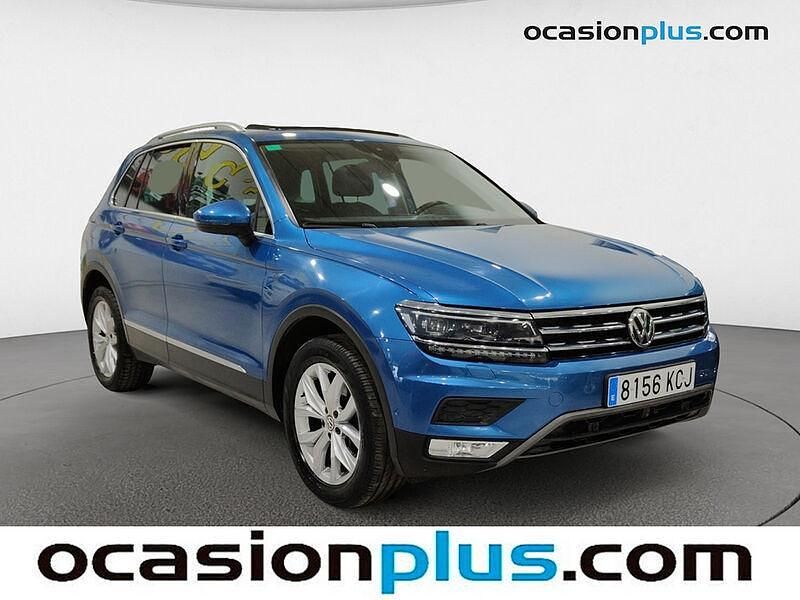 Usado VW Tiguan Sportline 180 CV (132 kW) 2017 Azul SUV