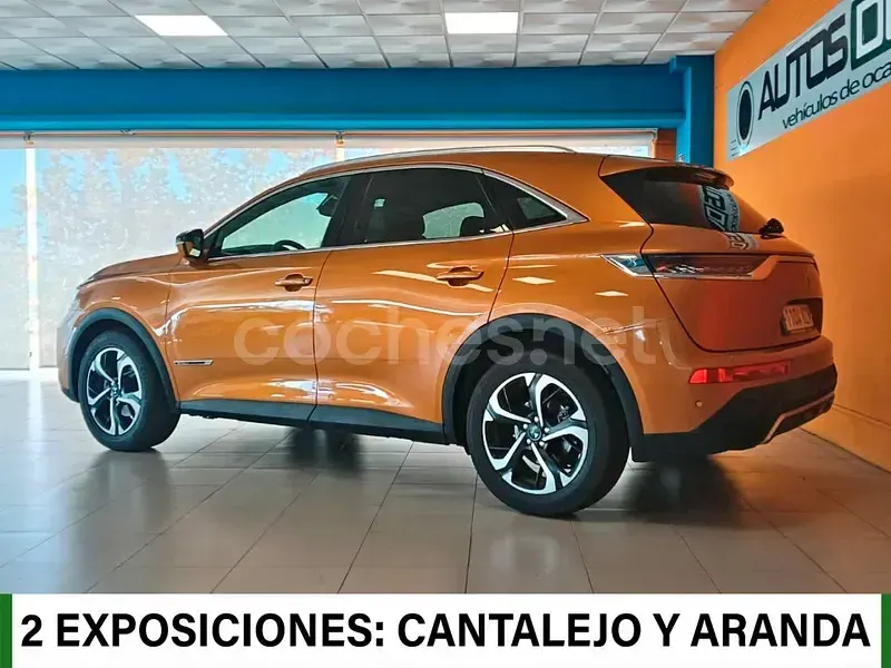 Usado DS Automobiles DS7 Crossback So Chic 130 CV (95 kW) 2018 Naranja SUV