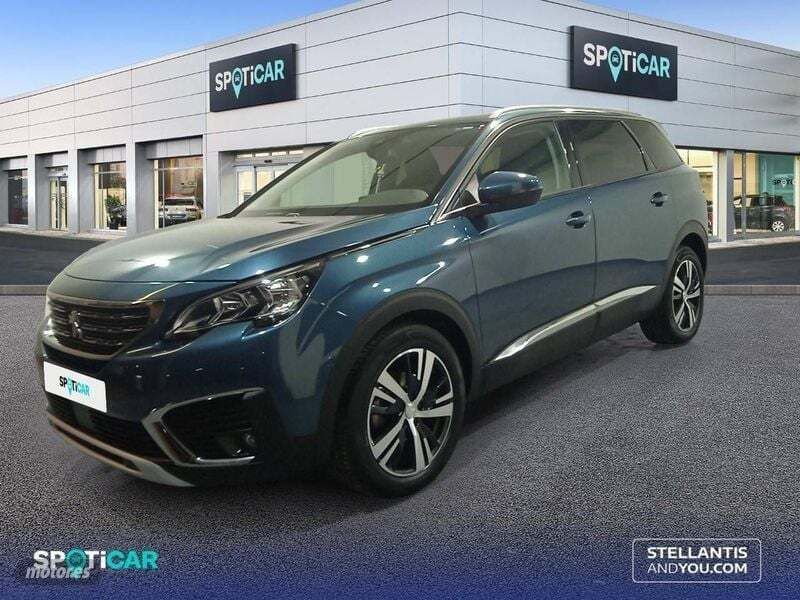 Verde Usado 2019 Peugeot 5008 Allure Monovolumen | 22.300 € (Caro) - Imagen 1/4