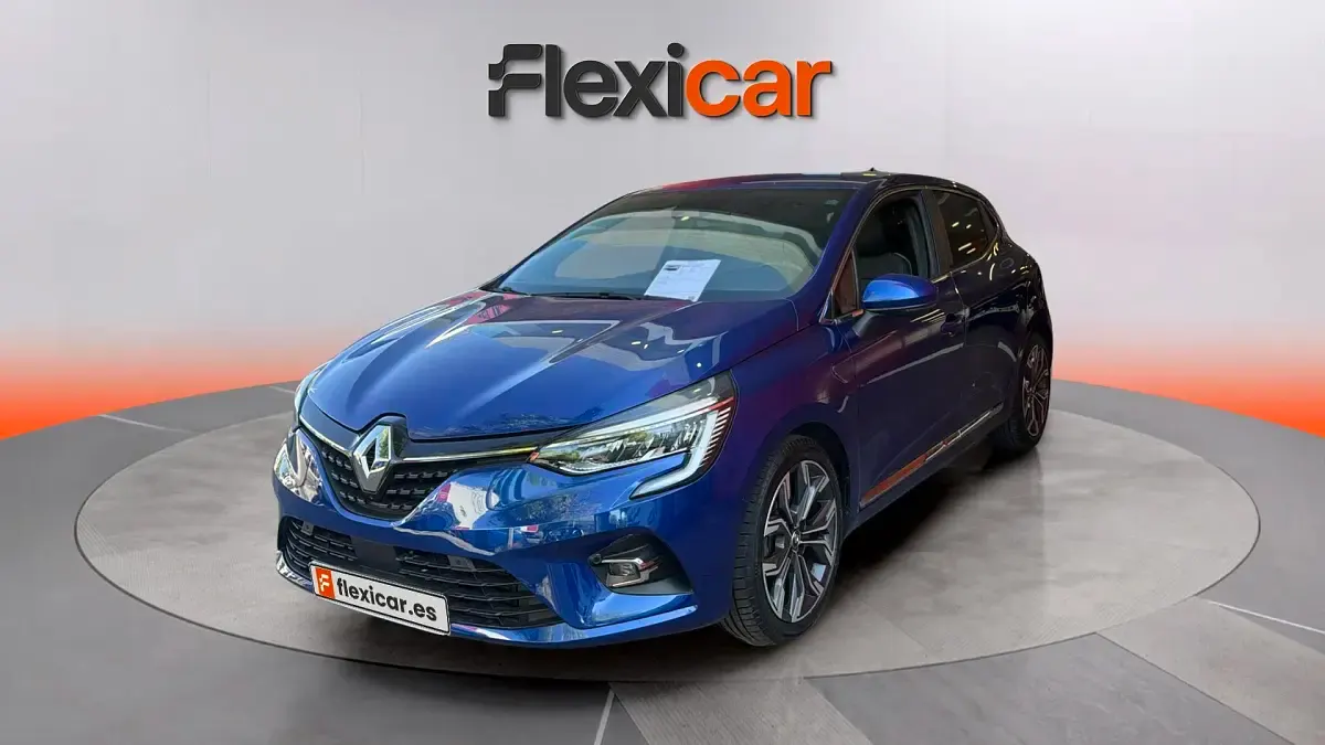 Usado Renault Clio V Intens 140 CV (102 kW) 2021 Azul Utilitario