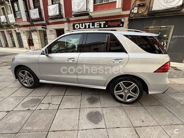 Usado Mercedes GLE350 258 CV (189 kW) 2017 Gris / plata SUV