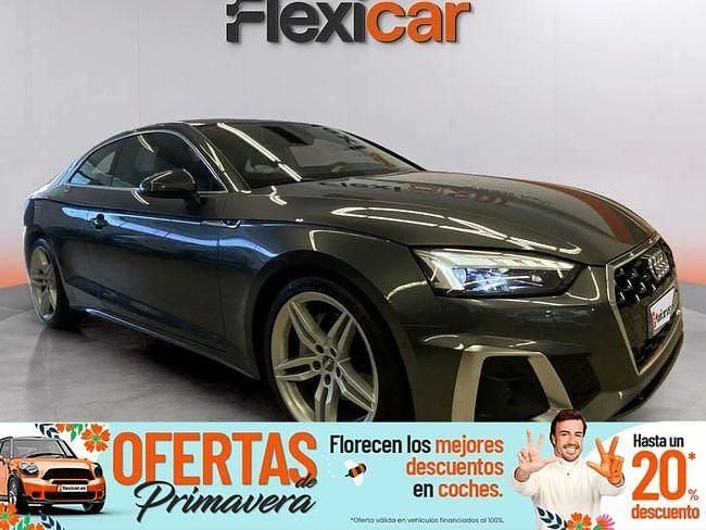 Usado Audi A5 190 CV (139 kW) 2020 Gris Coupe