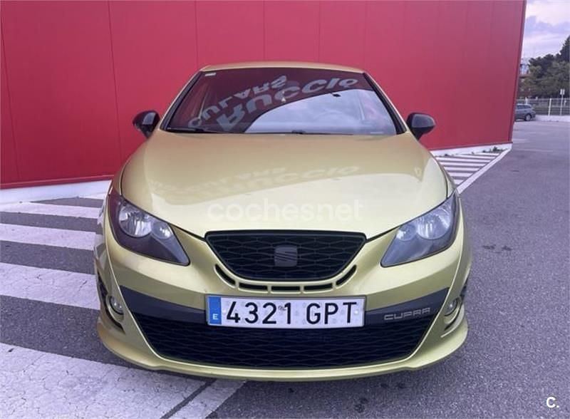 Usado Seat Ibiza SC CUPRA 180 CV (132 kW) 2009 Amarillo Utilitario