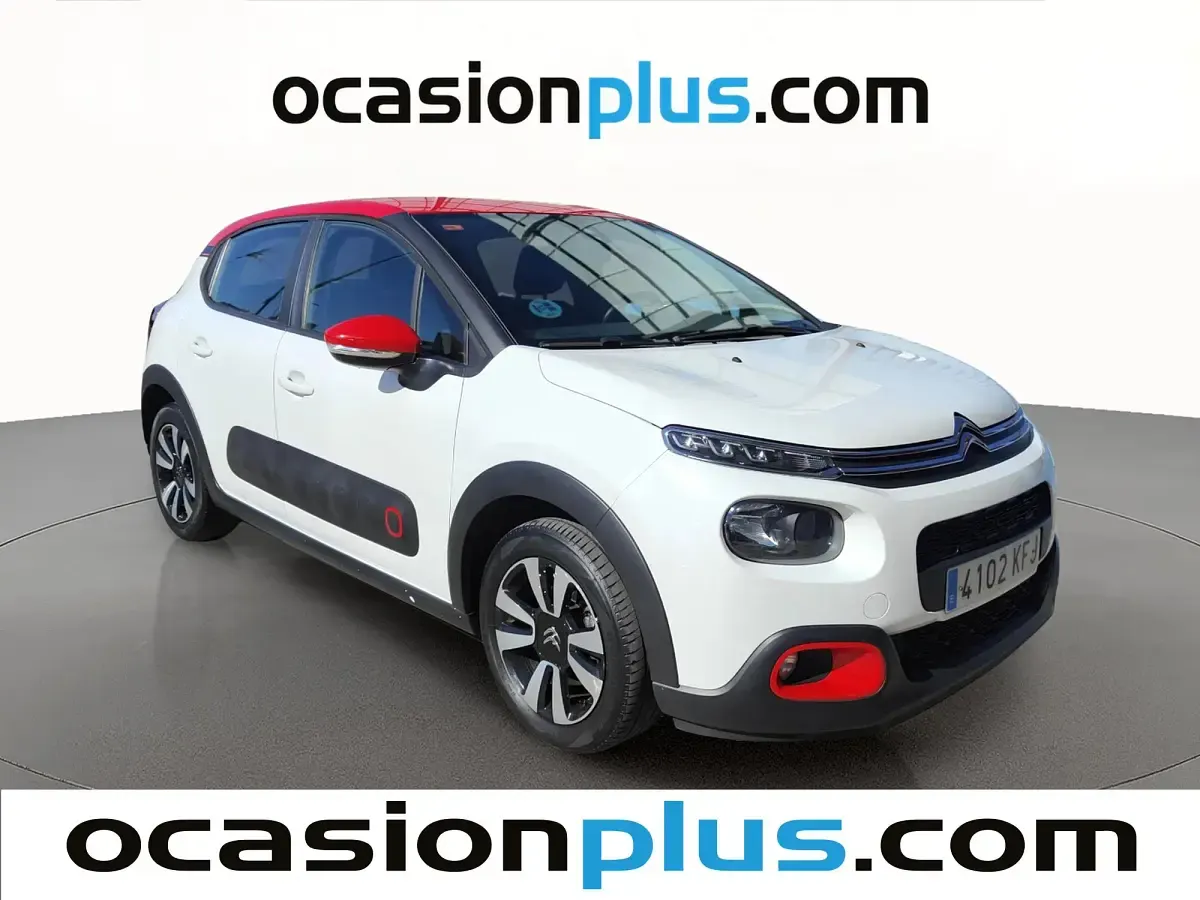 Usado Citroën C3 Feel 110 CV (80 kW) 2017 Blanco Utilitario