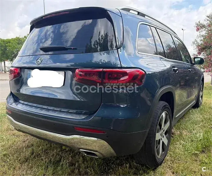 Usado Mercedes GLB200 150 CV (110 kW) 2021 Azul SUV