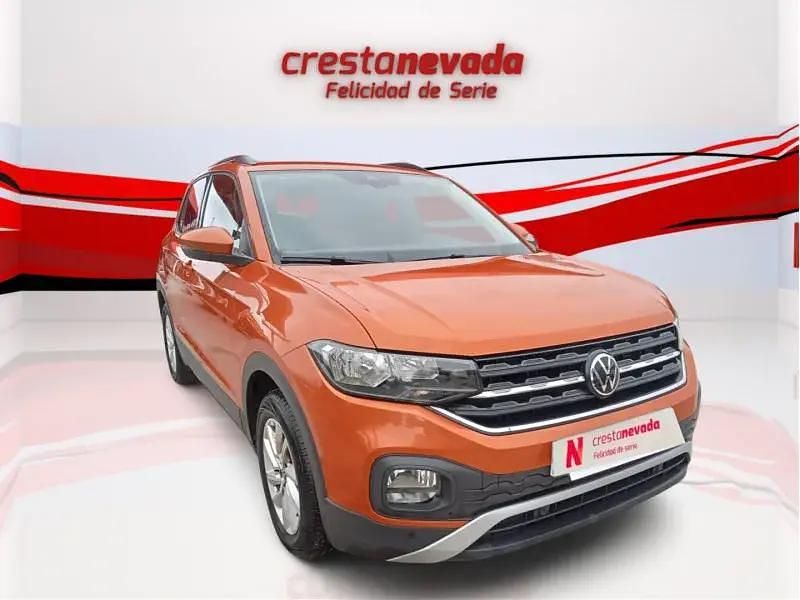 Usado VW T-Cross Advance 95 CV (69 kW) 2022 Naranja SUV