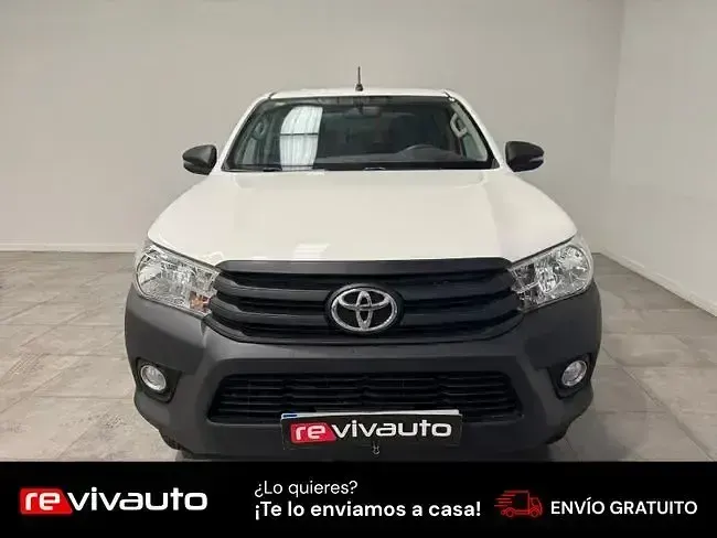 Usado Toyota HiLux 150 CV (110 kW) 2019 Blanco Pickup/Camioneta