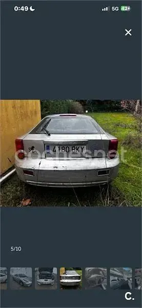 Usado Toyota Celica 143 CV (105 kW) 2001 Gris / plata Coupe