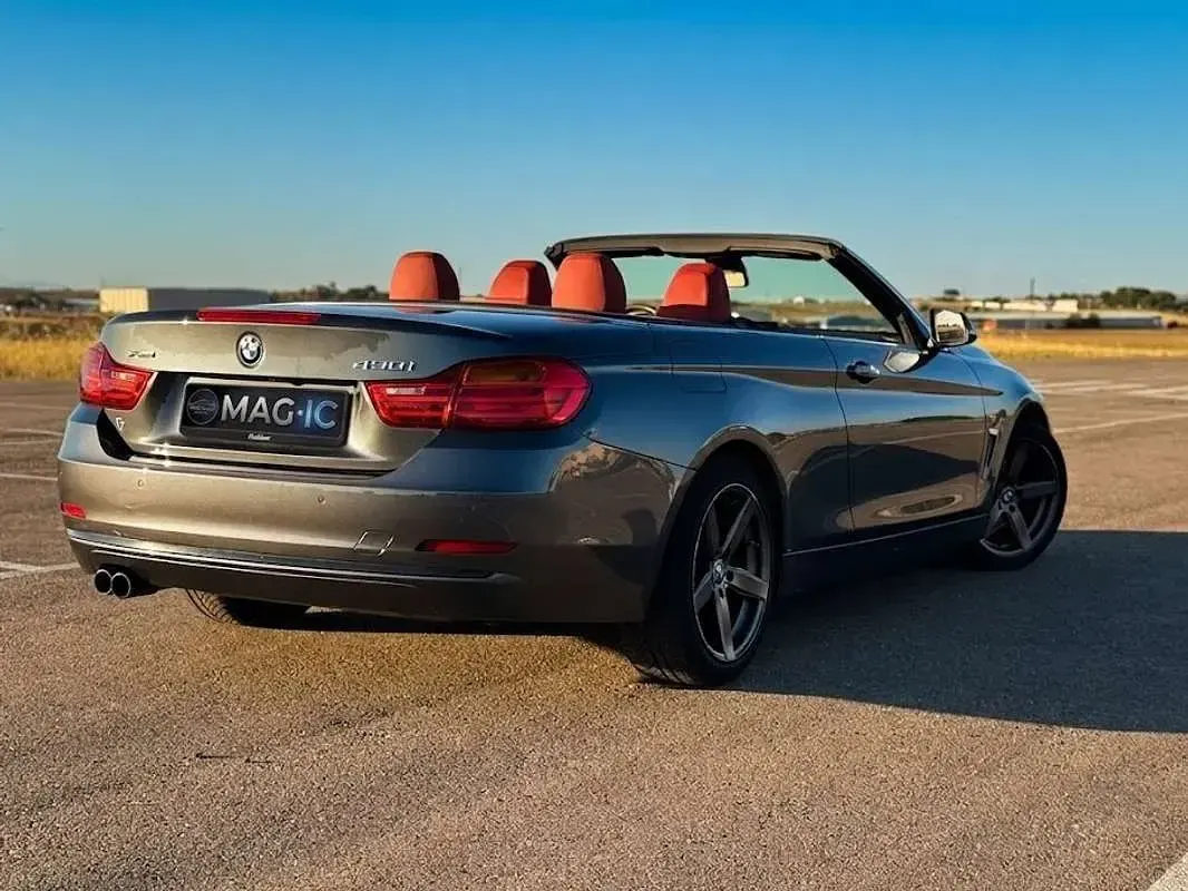 Usado BMW 430 Cabriolet Comfort Edition 252 CV (185 kW) 2016 Gris Descapotable