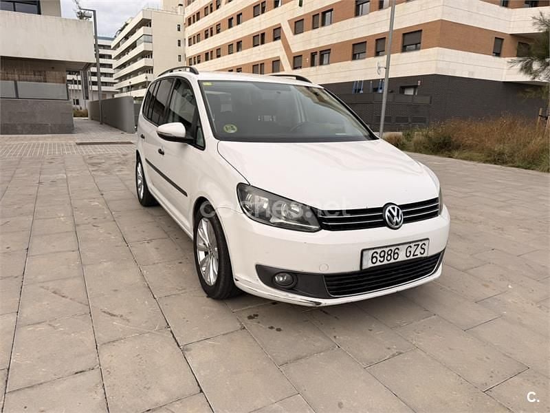 Blanco Usado 2010 VW Touran Advance Monovolumen | 6500 € (Buen precio) - Imagen 1/4