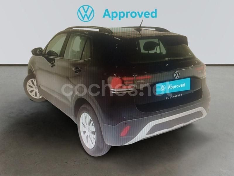 Usado VW T-Cross 95 CV (69 kW) 2024 Negro SUV