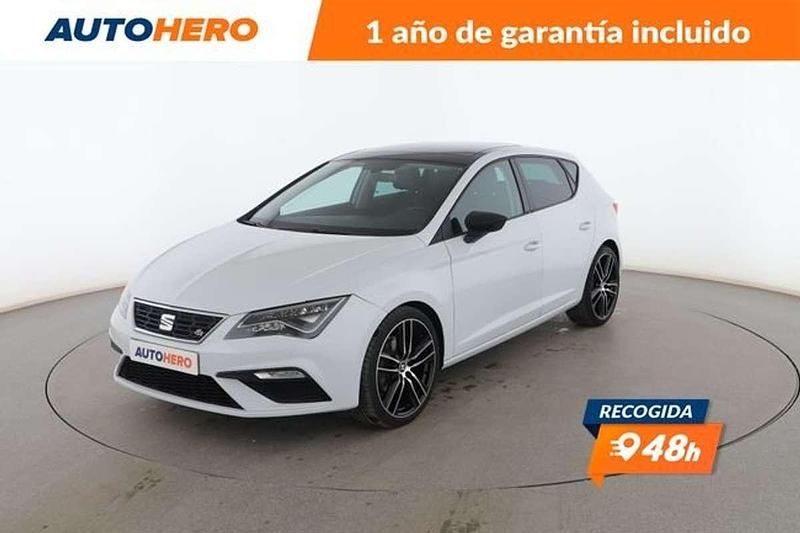 Blanco Usado 2018 Seat Leon FR Berlina | 14.999 € (Precio justo) - Imagen 1/3