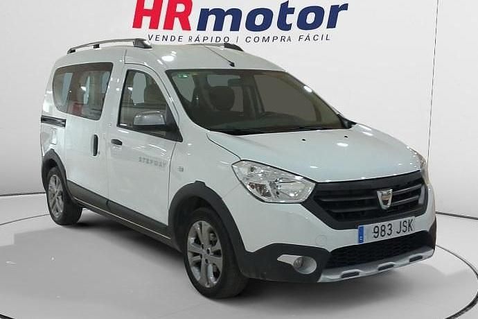 Blanco Usado 2016 Dacia Dokker Stepway Van | 9950 € (Precio justo) - Imagen 1/4