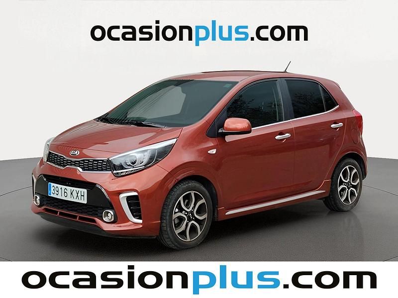 Usado Kia Picanto GT-Line 67 CV (49 kW) 2019 Naranja Utilitario