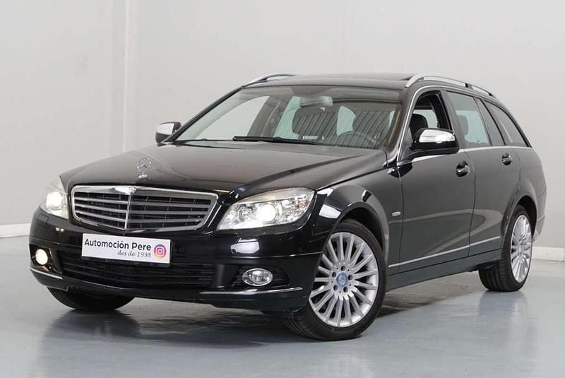 Usado Mercedes C320 Elegance 224 CV (164 kW) 2007 Negro Berlina