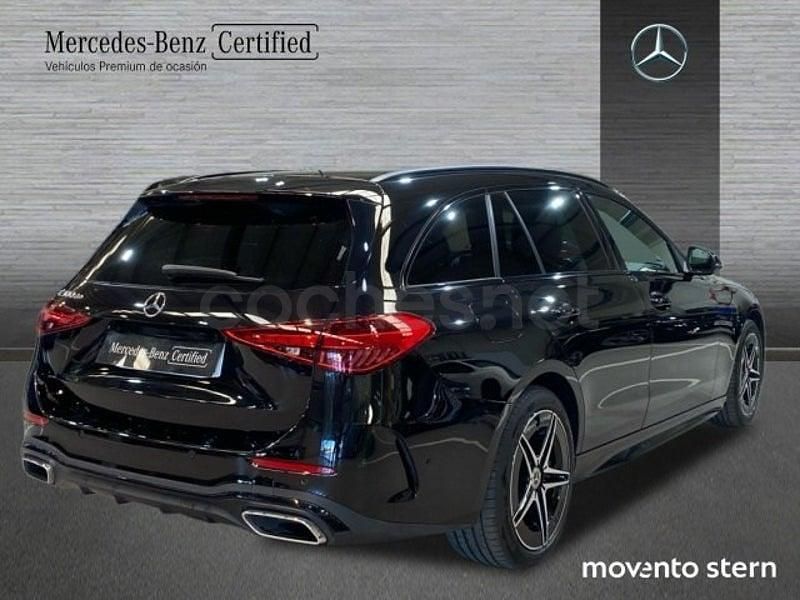 Usado Mercedes C300e AMG line 313 CV (230 kW) 2024 Negro obsidiana Berlina