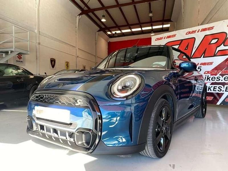 Usado Mini Cooper S Cabriolet 177 CV (130 kW) 2022 Azul Descapotable