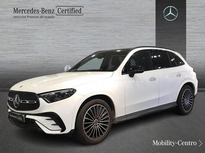 Usado Mercedes GLC220 AMG line 197 CV (144 kW) 2022 Blanco polar  pintura unicolor