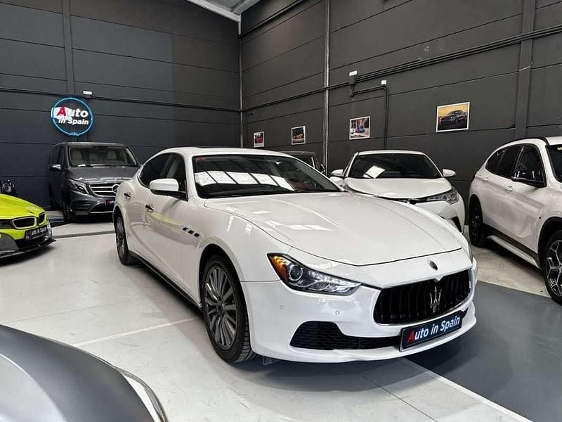 Blanco Usado 2017 Maserati Ghibli GranLusso Coupe | 37.000 € (Precio justo) - Imagen 1/4