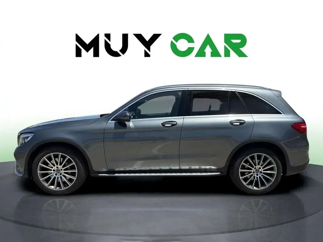 Usado Mercedes GLC250 204 CV (150 kW) 2018 Gris SUV