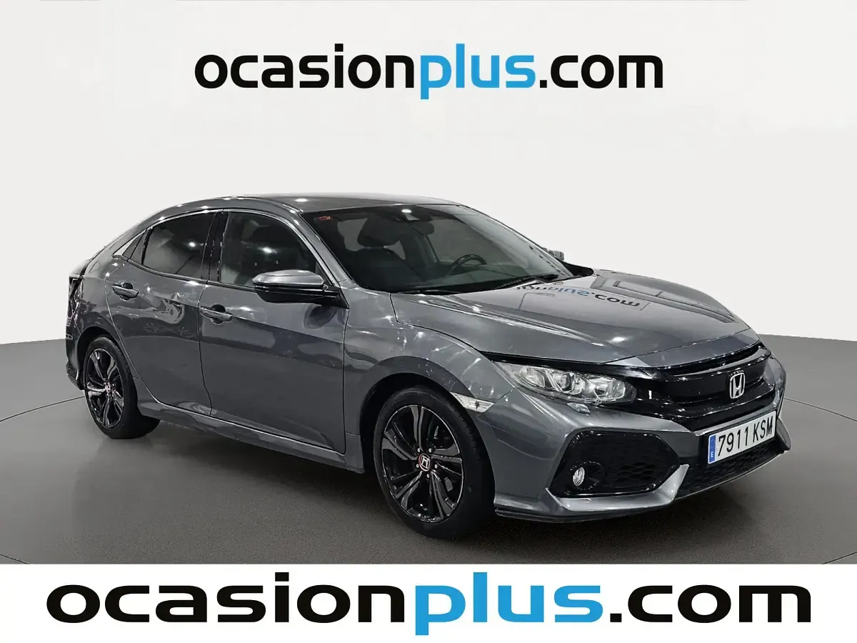 Usado Honda Civic Elegance 129 CV (94 kW) 2018 Gris Utilitario