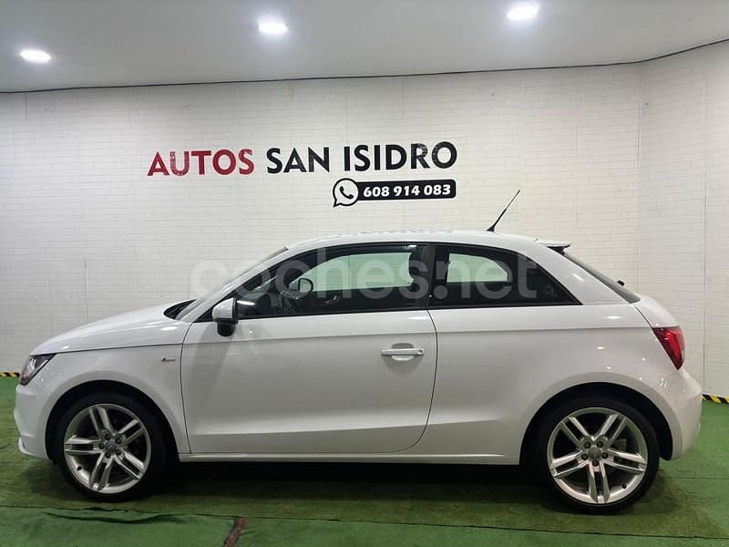 Usado Audi A1 Ambition 86 CV (63 kW) 2012 Blanco Berlina