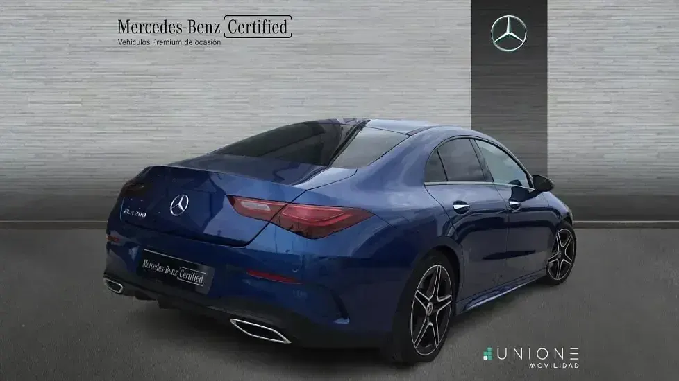 Occasion Mercedes CLA200 163 PK (119 kW) 2025 Blauw Coupé
