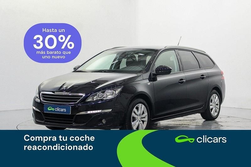 Azul Usado 2017 Peugeot 308 Style Familiar | 8290 € (Precio justo) - Imagen 1/4