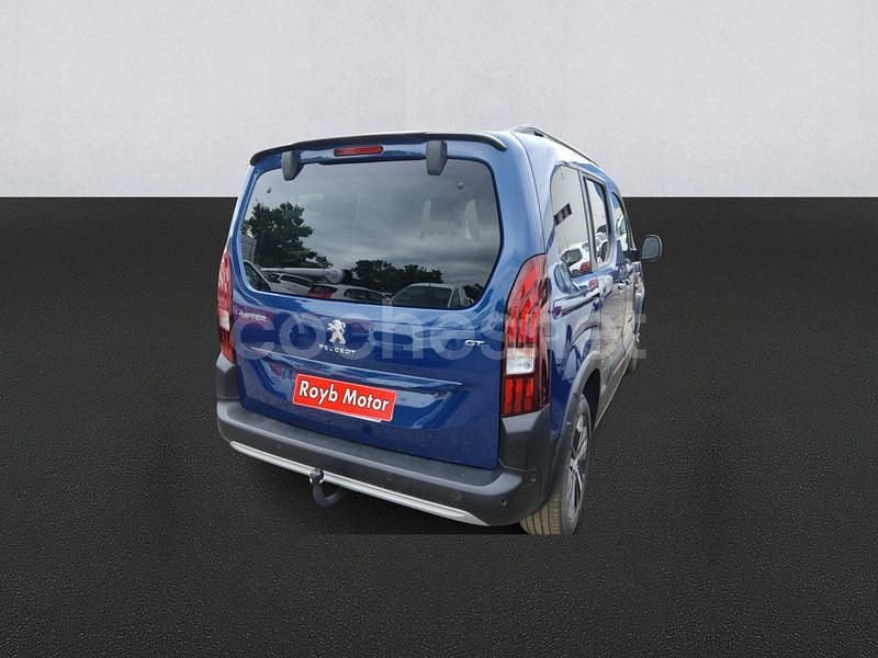 Usado Peugeot Rifter GT 131 CV (96 kW) 2021 Azul Monovolumen