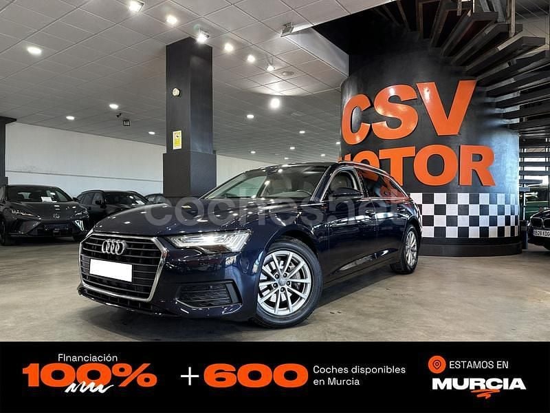 Azul Usado 2019 Audi A6 Familiar | 23.950 € (Precio justo) - Imagen 1/4