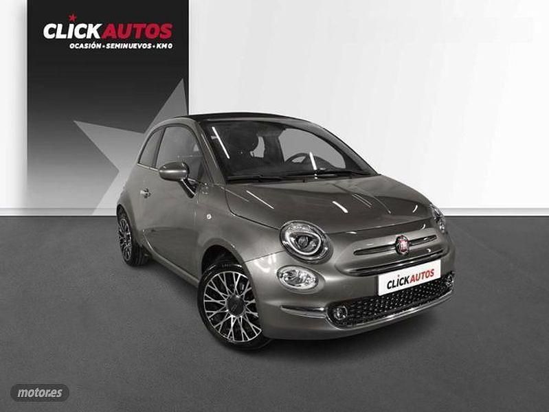 Usado Fiat 500 70 CV (51 kW) 2023 Gris Descapotable