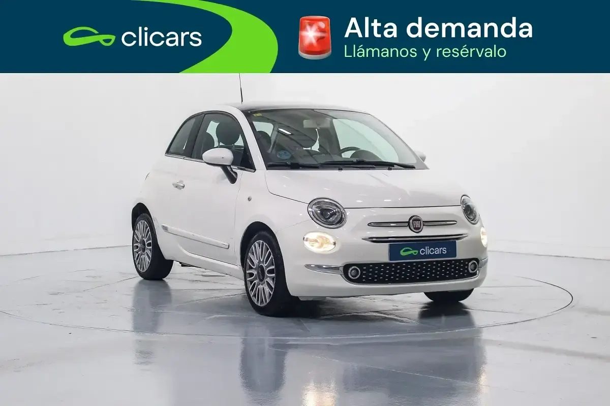Usado Fiat 500 S 69 CV (50 kW) 2016 Blanco Utilitario