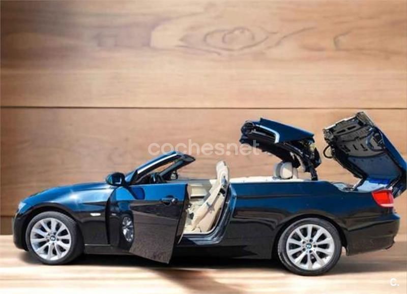 Negro Usado 2008 BMW 325 Cabriolet Descapotable | 14.000 € (Precio justo) - Imagen 1/4