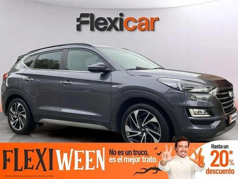 Gris Usado 2019 Hyundai Tucson Style SUV | 17.990 € (Super precio) - Imagen 1/4