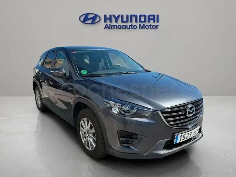 Usado Mazda CX-5 Style 150 CV (110 kW) 2016 Gris / plata SUV