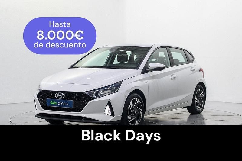 Blanco Usado 2021 Hyundai i20 Berlina | 14.790 € (Caro) - Imagen 1/4