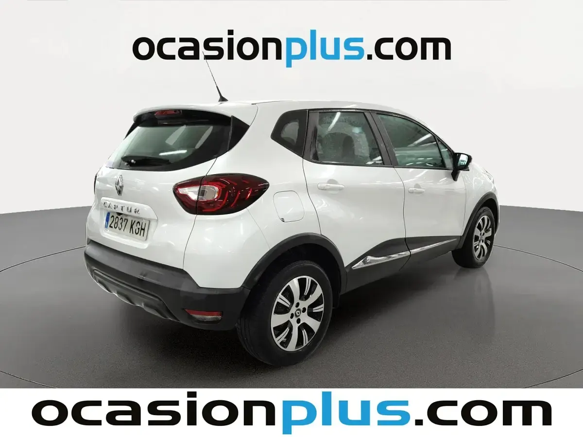 Usado Renault Captur Intens 90 CV (66 kW) 2017 Azul SUV