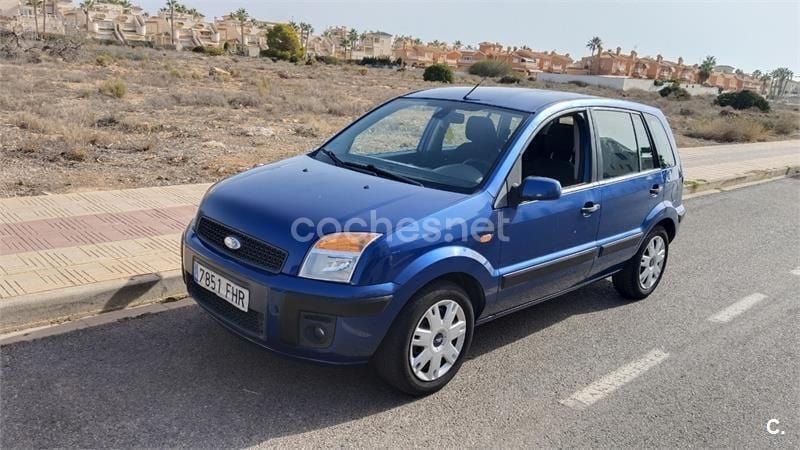Azul Usado 2006 Ford Fusion Trend Berlina | 2600 € (Precio justo) - Imagen 1/4