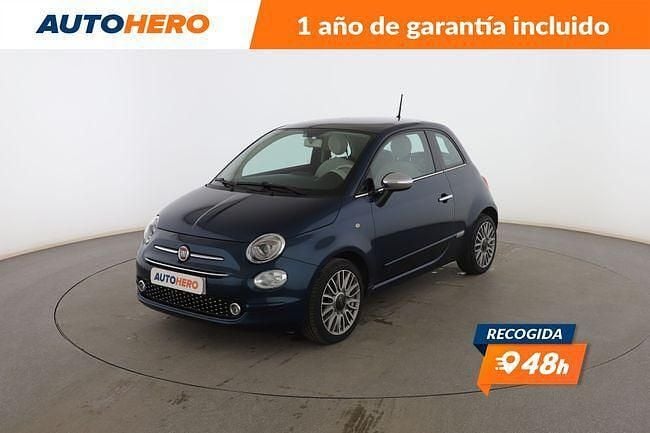 Azul Usado 2018 Fiat 500 Lounge Utilitario | 9499 € (Precio justo) - Imagen 1/3