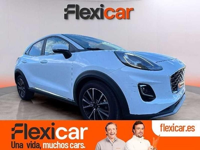 Blanco Usado 2021 Ford Puma Gen-E Titanium SUV | 16.190 € (Precio justo) - Imagen 1/4