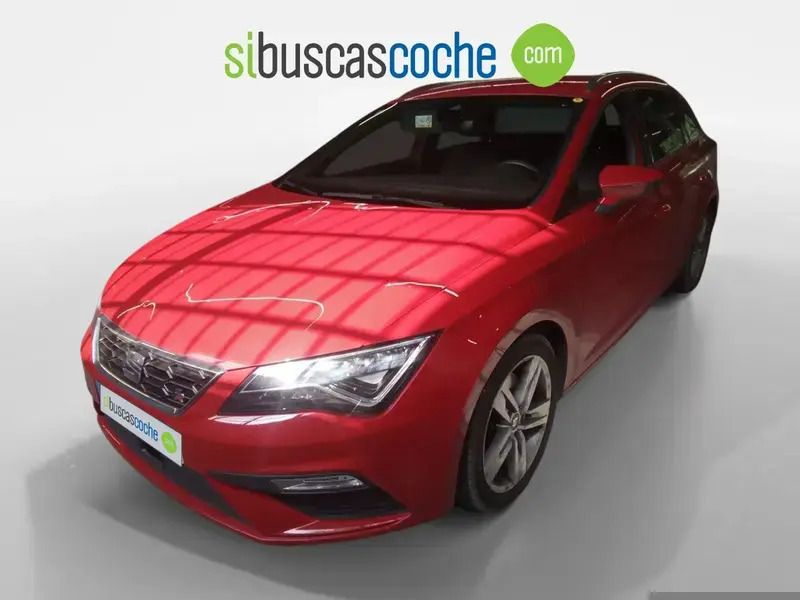 Usado Seat Leon ST FR 150 CV (110 kW) 2020 Rojo Familiar