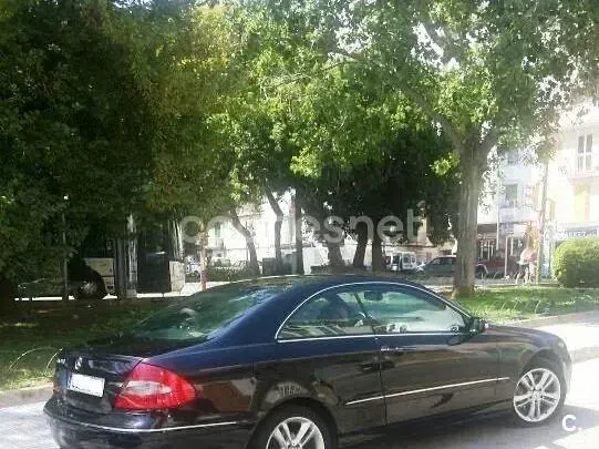 Occasion Mercedes CLK350 Avantgarde 272 PK (200 kW) 2007 Zwart Coupé